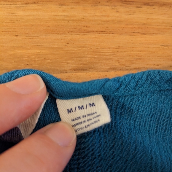 Roxy teal tunic tank - Picture 2 of 5